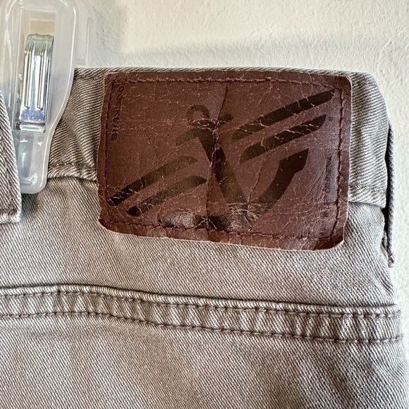 Dockers Distressed Gray Straight Fit Chino Jean pants Sz. 38x32 Men’s - Picture 6 of 12